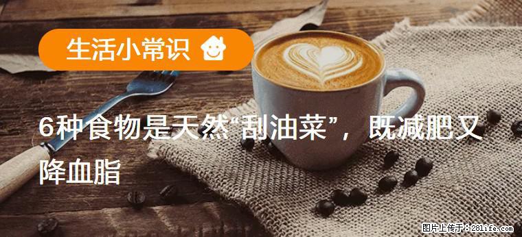 【生活小常识】6种食物是天然“刮油菜”，既减肥又降血脂 - 邢台生活资讯 - 邢台28生活网 xt.28life.net